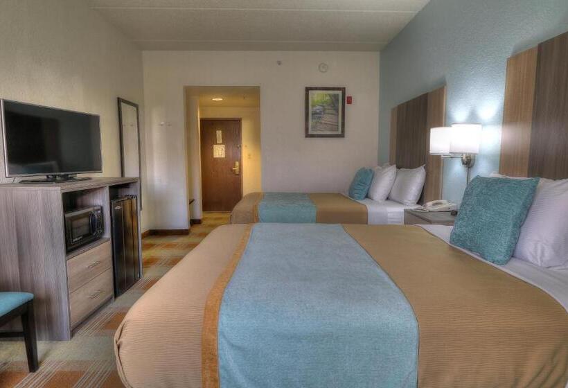 غرفه قياسيه سريرين مزدوجين, Pigeon River Inn