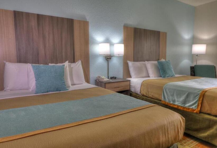 غرفه قياسيه سريرين مزدوجين, Pigeon River Inn