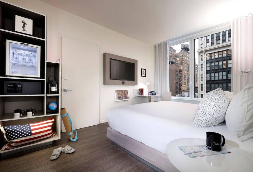 스탠다드 룸 킹사이즈 침대, Innside By Meliá New York Nomad