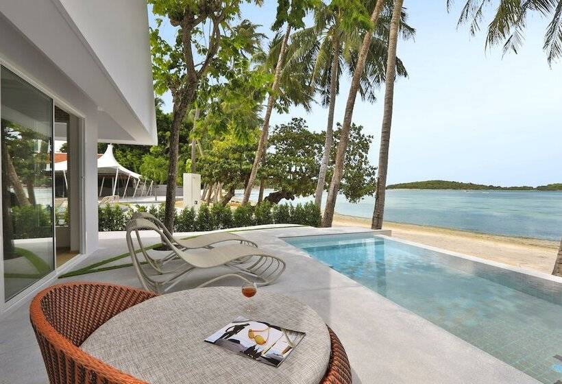 1침실 빌라 바다전망, La Vida Samui