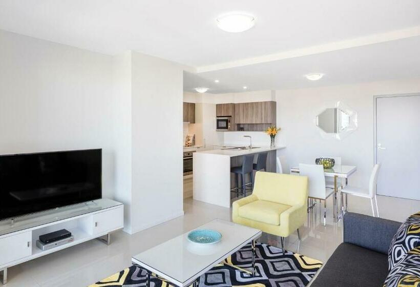 침실 1개 아파트, Oaks Brisbane Woolloongabba Suites