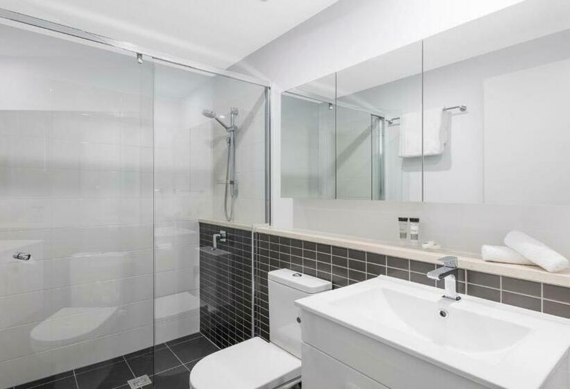 침실 2개 아파트, Oaks Brisbane Woolloongabba Suites