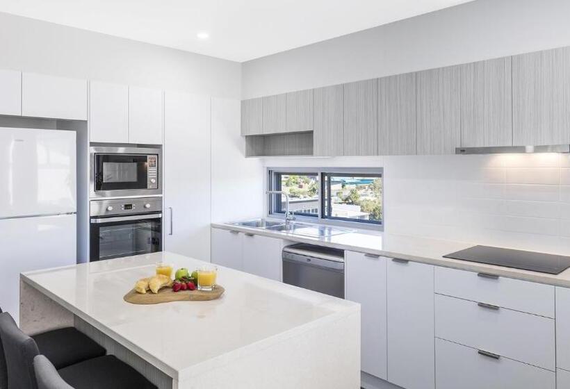 2 베드룸 이그제큐티브 아파트, Oaks Brisbane Woolloongabba Suites