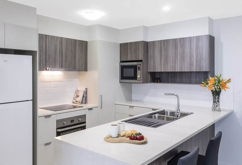 침실 1개 아파트, Oaks Brisbane Woolloongabba Suites