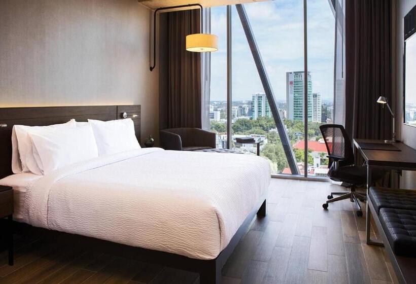 带大床的标准间, Ac Hotel By Marriott Guadalajara Mexico