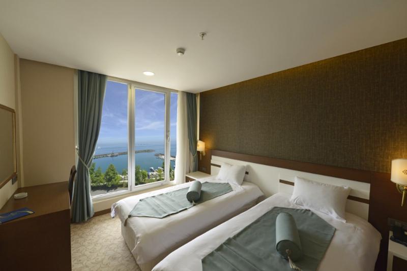 اتاق لوکس با چشم‌انداز دریا, Tilya Resort
