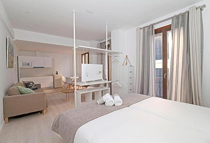Апартаменты 1 Спальня с Балконом, Can Blau Homes Turismo De Interior