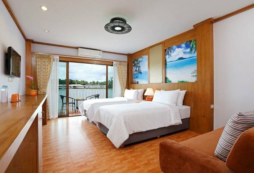 اتاق لوکس با چشم‌انداز دریاچه, Chabana Resort Bang Tao Beach Phuket  Sha Extra Plus