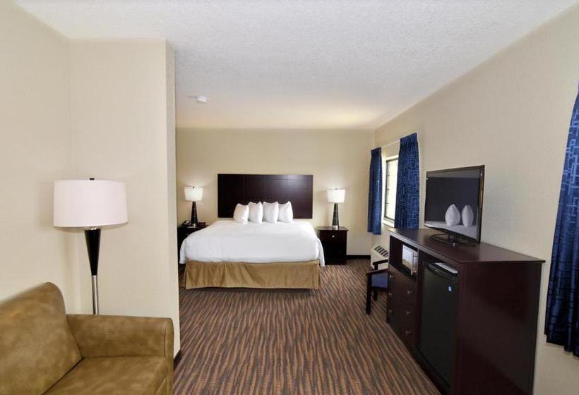 Люкс Deluxe Кровать Кинг, Cobblestone Inn & Suites  Holstein
