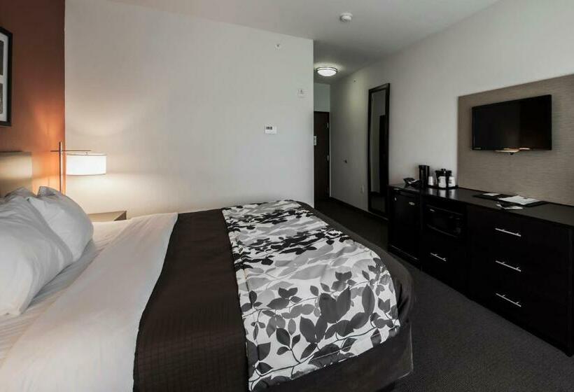 Люкс Кровать Кинг, Sleep Inn & Suites Hennessey North