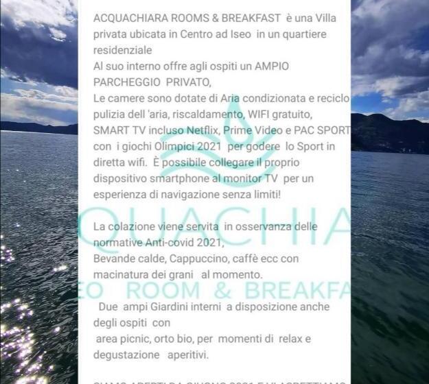 Номер Стандарт Вид на Сад, Acquachiara Iseo Deluxe Bed & Breakfast Iseo Center With Garden And Parking Inside