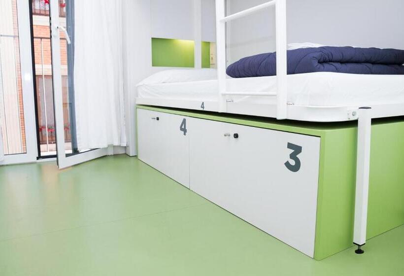 Cama en Habitación Compartida, Sant Jordi Hostels Gracia