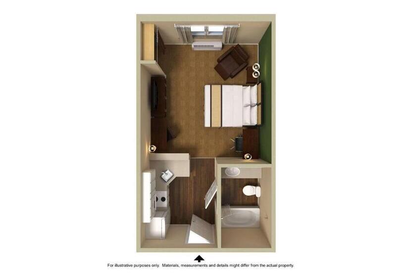 Студия Стандарт, Extended Stay America Suites  Washington, D.c.  Gaithersburg  North