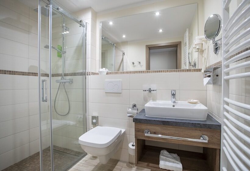 스탠다드 싱글 룸, Ostseehotel Villen Im Park   Ein Rovell