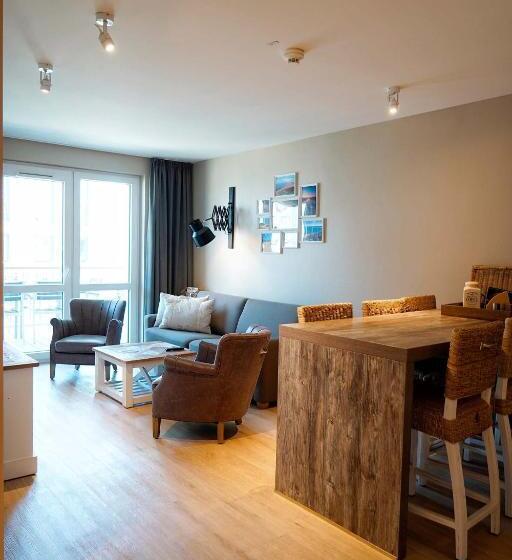 带阳台两卧公寓, Beach Apartments Heiligenhafen