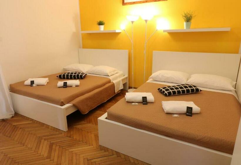 اتاق استاندارد با سرویس بهداشتی مشترک, Guest House Pirelli Milano