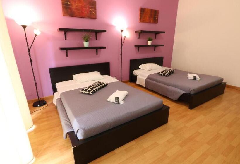 اتاق استاندارد با سرویس بهداشتی مشترک, Guest House Pirelli Milano