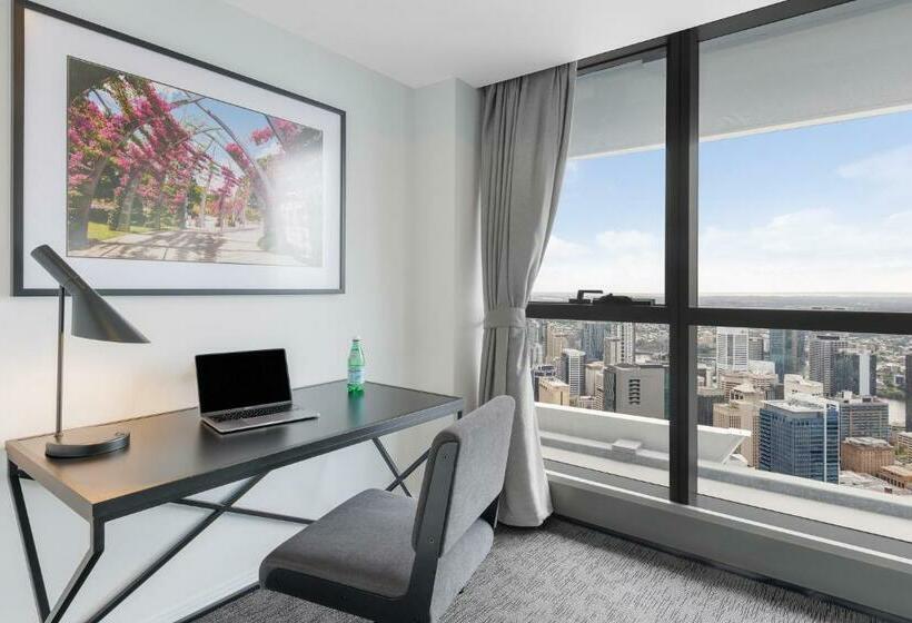 침실 2개 스위트, Meriton Suites Herschel Street, Brisbane