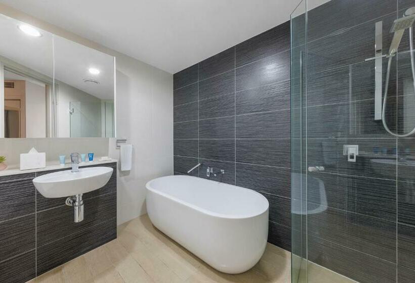 침실 2개 스위트, Meriton Suites Herschel Street, Brisbane