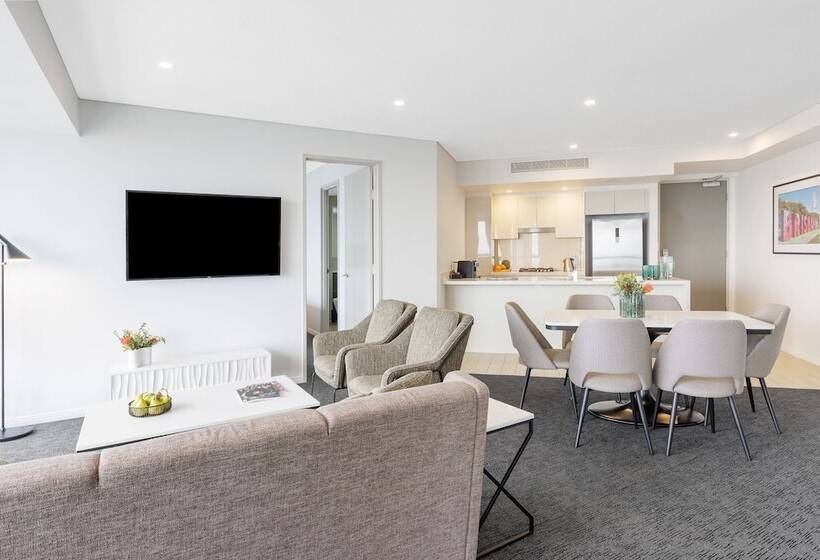 침실 2개 스위트, Meriton Suites Herschel Street, Brisbane
