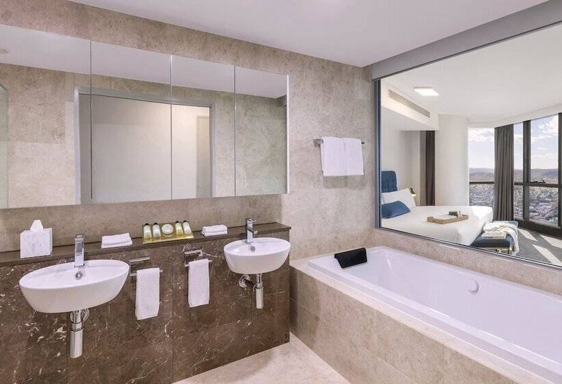 1침실 펜트하우스 아파트, Meriton Suites Herschel Street, Brisbane