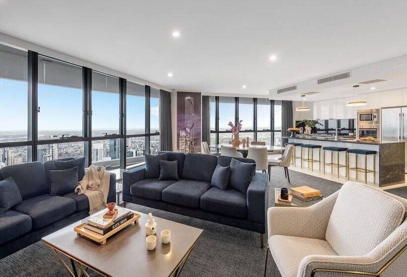 1침실 펜트하우스 아파트, Meriton Suites Herschel Street, Brisbane