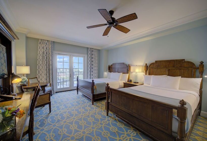 带2个双人床的标准工作室, Henderson Beach Resort