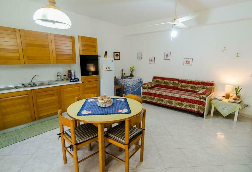 Апартаменты 1 Спальня Вид на Сад, Casa Vacanza Acquamarina