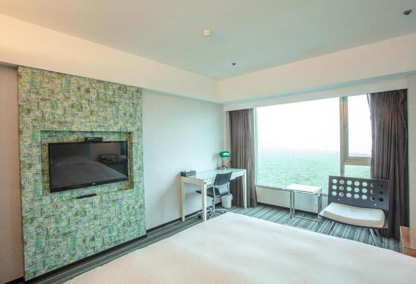 اتاق سوپریور با چشم‌انداز دریا, 觀海樓海景大飯店 Hotel Cloud Riverside