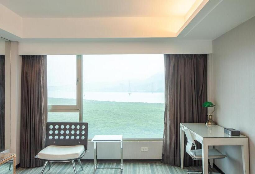 اتاق لوکس با چشم‌انداز دریا, 觀海樓海景大飯店 Hotel Cloud Riverside