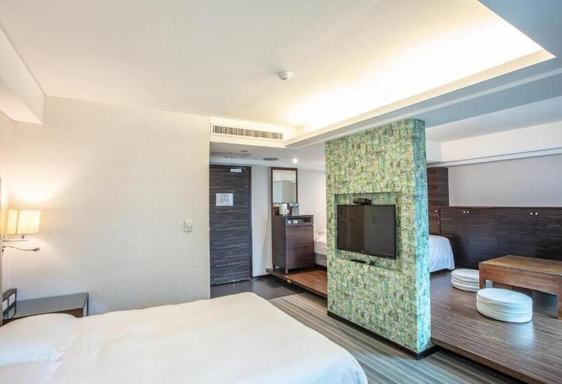 اتاق لوکس خانوادگی, 觀海樓海景大飯店 Hotel Cloud Riverside