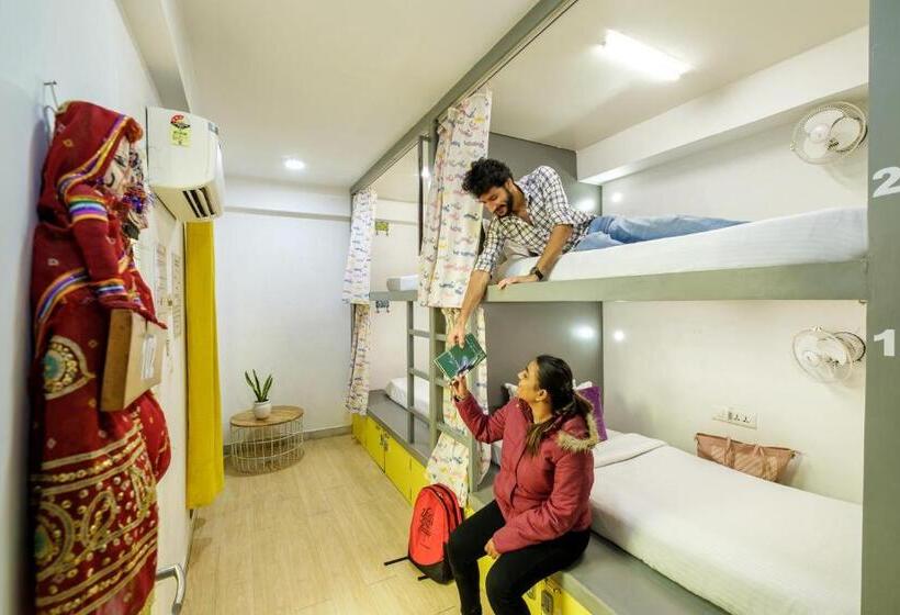 共用床高级房间, Moustache Hostel Jaipur