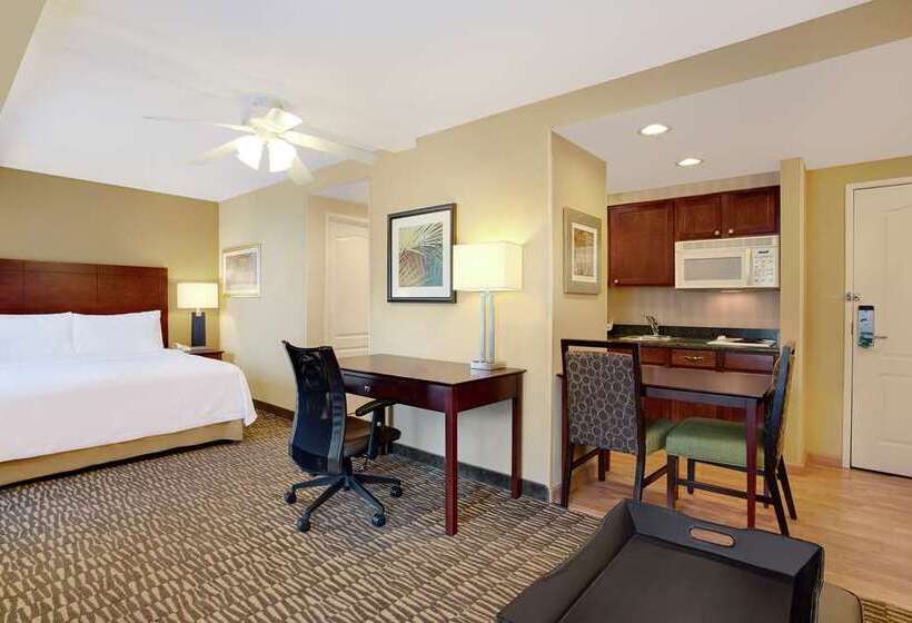 Standard Studio Kingsize Bett, Home2 Suites By Hilton Indianapolis Downtown