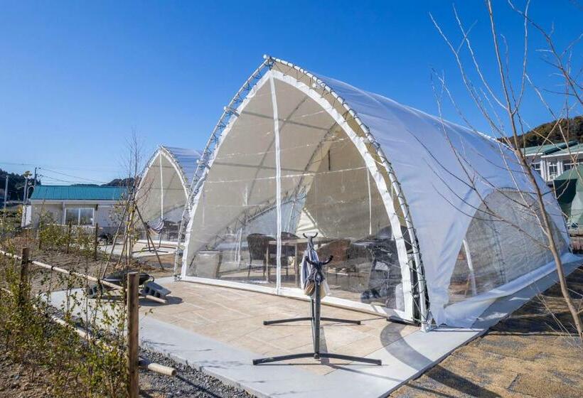 اتاق خانوادگی با سرویس بهداشتی مشترک, Glamping&port結