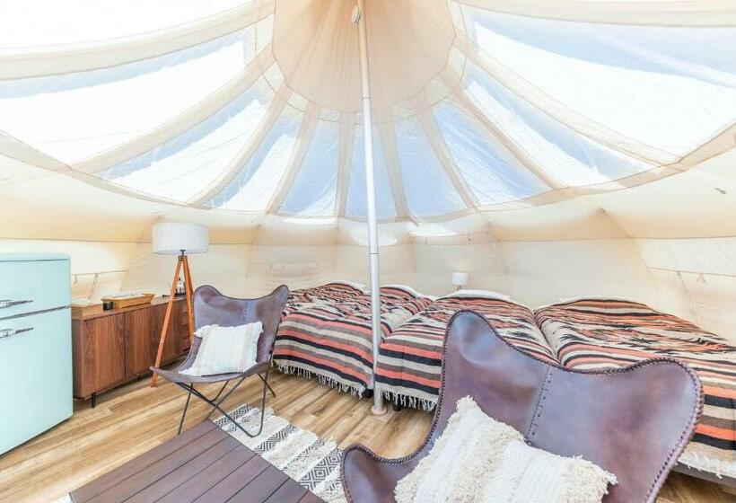 اتاق خانوادگی با سرویس بهداشتی مشترک, Glamping&port結
