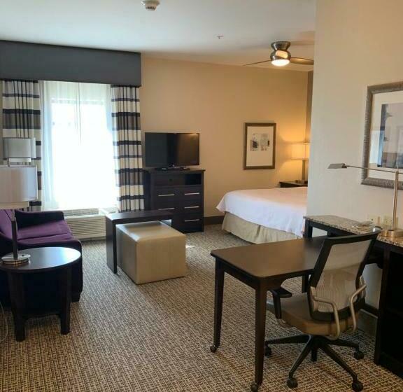 キングサイズベッドのデラックススイート, Homewood Suites By Hilton Munster