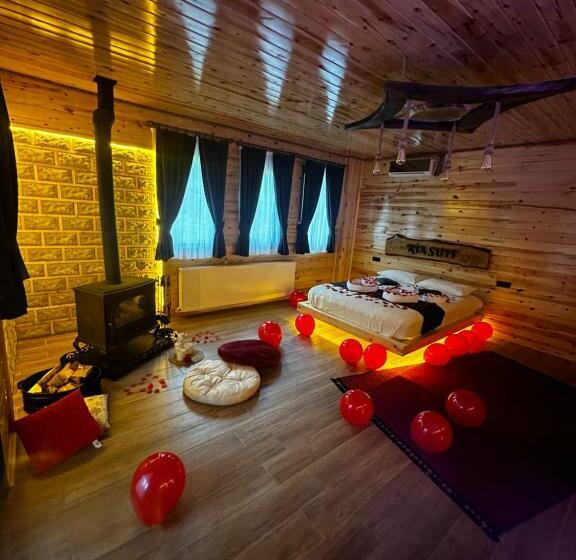 발코니 디럭스 룸, Ria Süit Otel Bungalov