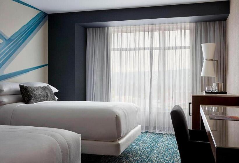 Номер Стандарт 2 Двуспальные Кровати, Ithaca Marriott Downtown On The Commons
