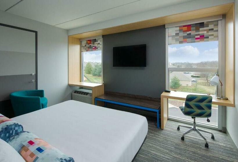 带大床的标准间, Aloft Louisville East