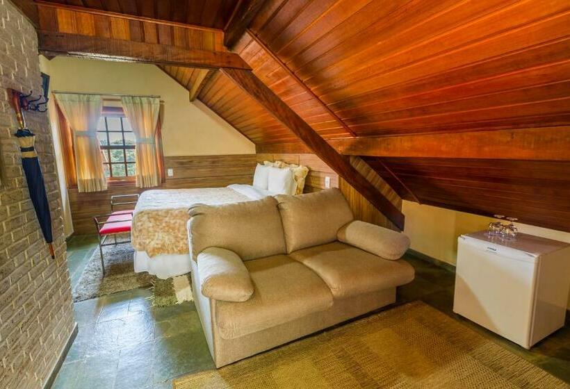 Quarto Familiar, Pousada Suiça Mineira Centro