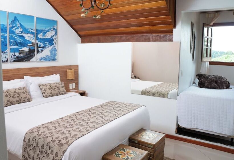 Quarto Estandar, Pousada Suiça Mineira Centro