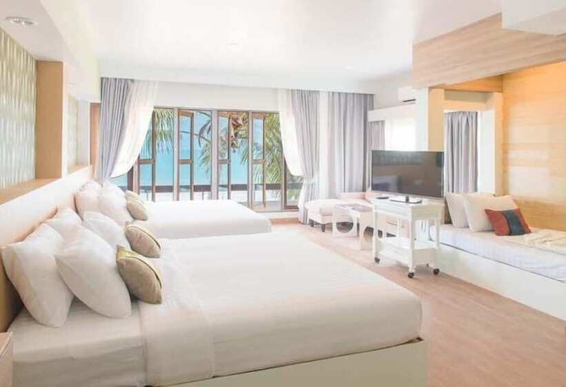 اتاق خانوادگی با چشم‌انداز دریا, Maldives Beach Resort