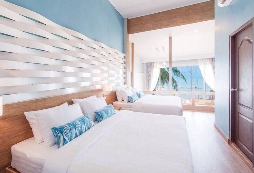 اتاق خانوادگی با چشم‌انداز دریا, Maldives Beach Resort