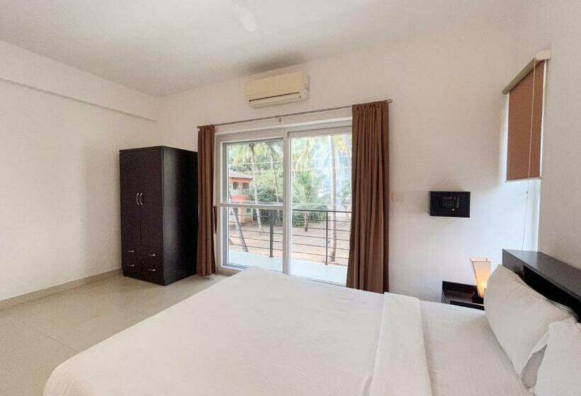 带1个卧室的公寓, Rainforest Enclave, Arpora   10 Mins To Baga Beach
