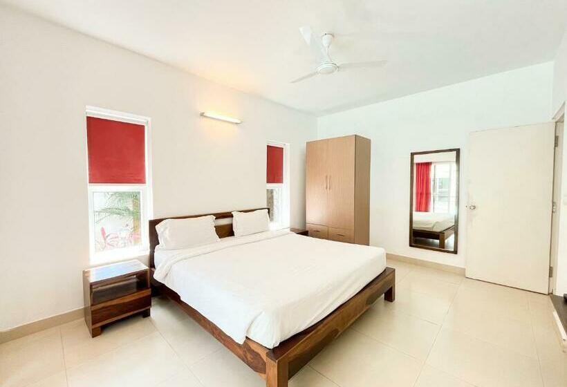 带1个卧室带泳池的公寓, Rainforest Enclave, Arpora   10 Mins To Baga Beach