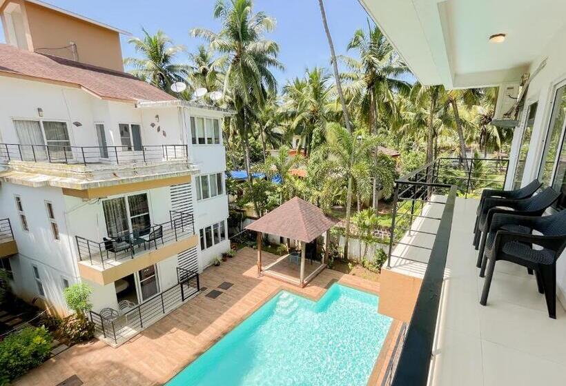 带3个卧室的公寓, Rainforest Enclave, Arpora   10 Mins To Baga Beach
