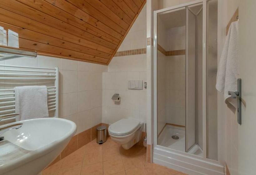 Трехместный Номер Стандарт с Балконом, Wellness Hotel šedý Vlk
