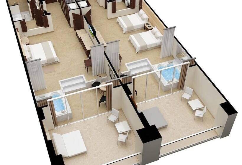 ファミリールーム, Moon Palace The Grand Cancun  All Inclusive