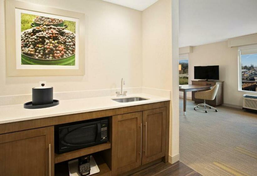 Студио Стандарт Кровать Кинг, Hampton Inn & Suitesseattle Woodinville Wa