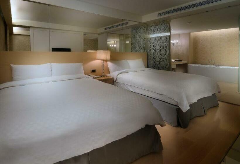 اتاق استاندارد با چشم‌انداز شهر, The Crystal Resort Sun Moon Lake